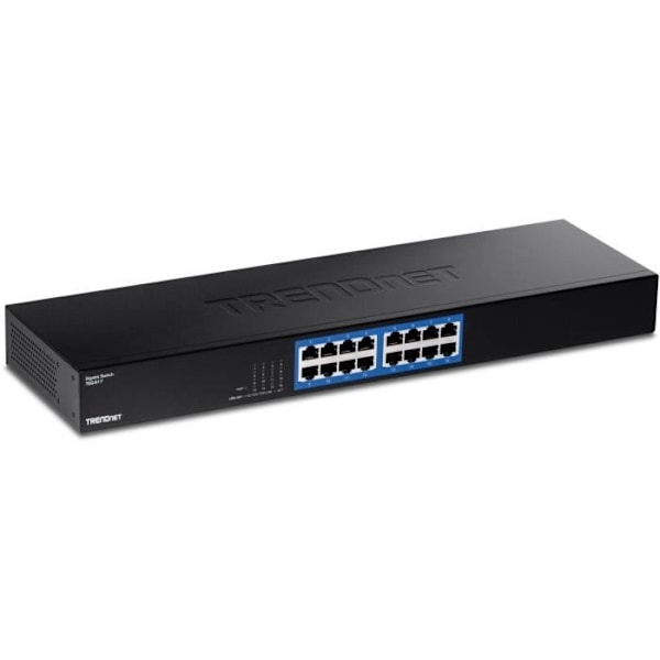 16-portars gigabit-rackswitch. TEG-S17