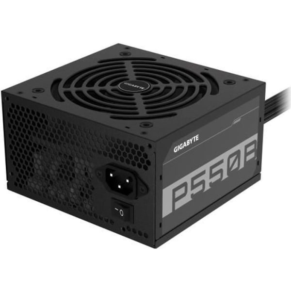 GigaByte GP-P550B 550 Watt 80Plus Brons Strömförsörjning Svart