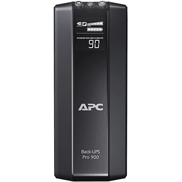 UPS - APC - Back-UPS PRO 900 - 900 VA Svart
