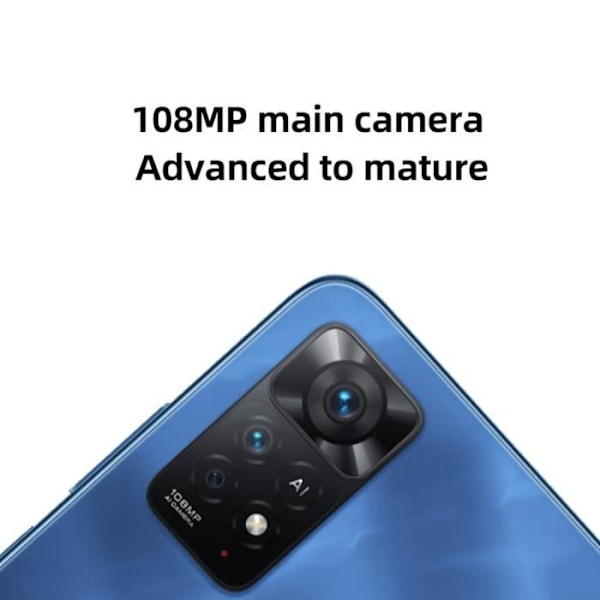 Xiaomi Redmi Note 11 Pro 5G - 6 GB RAM - 64 GB lagring Internationell version Vit (EES-version)