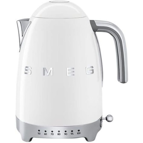 Smeg 50's Style KLF04WHEU Vattenkokare 1,7 liter 2400 Watt vit