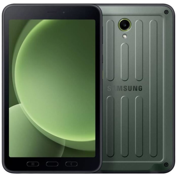 Android surfplatta Samsung Galaxy Tab Active 5 5G Enterprise Edition WiFi, 5G, LTE/4G 128 GB grön 20,3 cm 8 tum() 2,4
