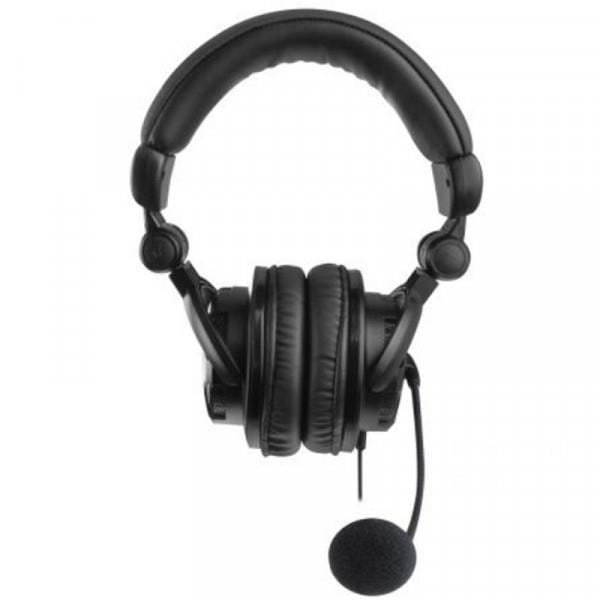 Stereo headset - EW3564 - Circumaural - Svart - Kabelansluten - Flexibel mikrofon Svart