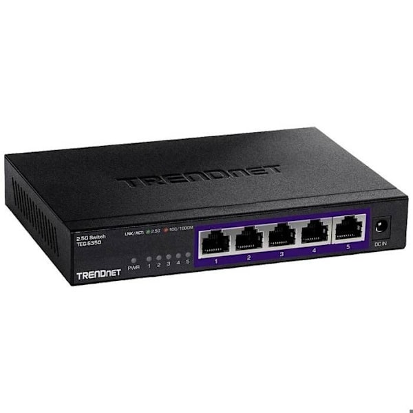 Switch Trendnet TEG-S350 Svart