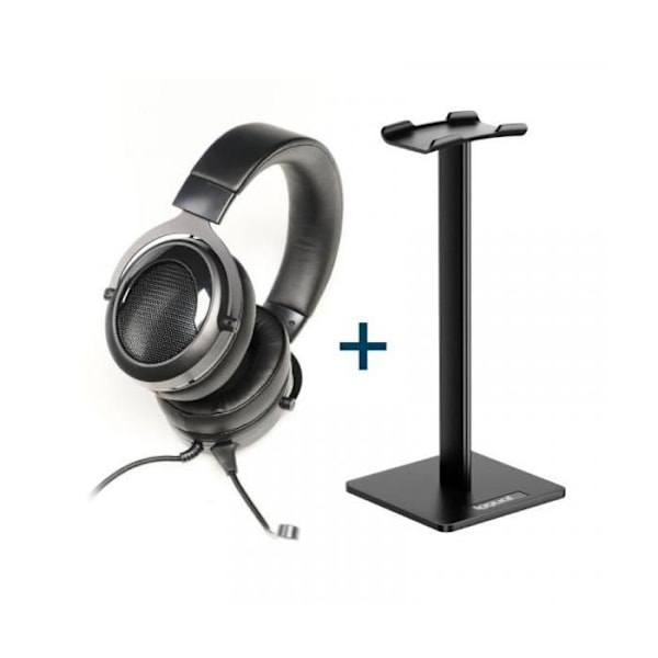 iggual Kit hörlurar Pro Music + stativ SA22