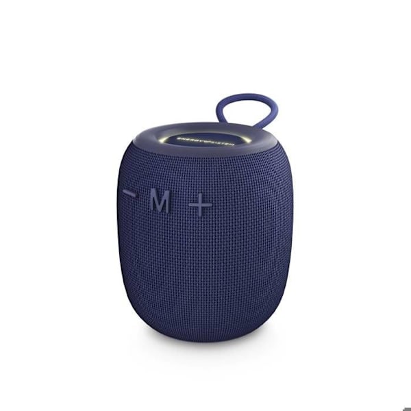 Bloom – Bluetooth-högtalare (Bluetooth 5.3, 18 timmars batteritid, IPX6, True Wireless, 100 % återvunnen plast, LED-belysning) Färgad