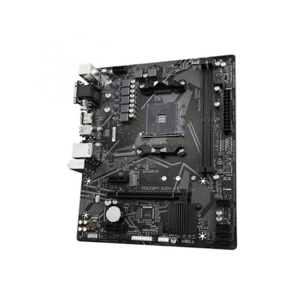 Moderkort - Gigabyte - A520M S2H - Micro ATX - AMD A520 - DDR4 SDRAM
