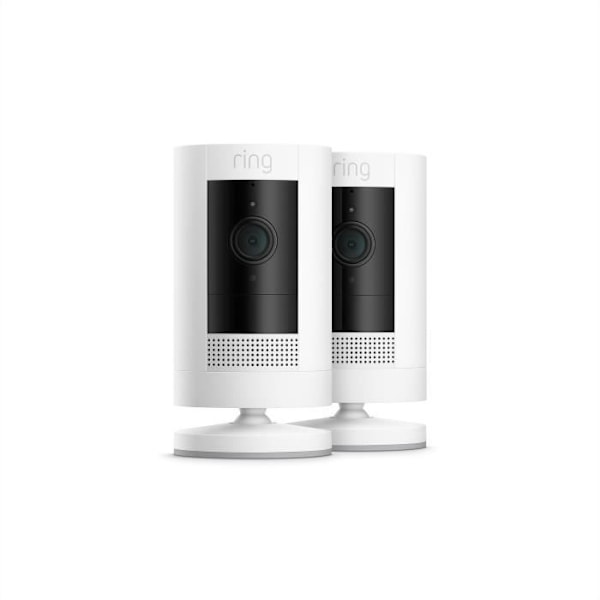 Övervakningskamera - RING - Stick Up-batteri - Vit - 2023 - EU Vit