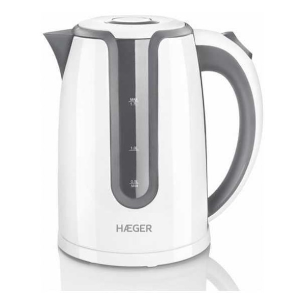 Vattenkokare - Haeger - Hot - 1,7 L - 2200W - Blå Blå