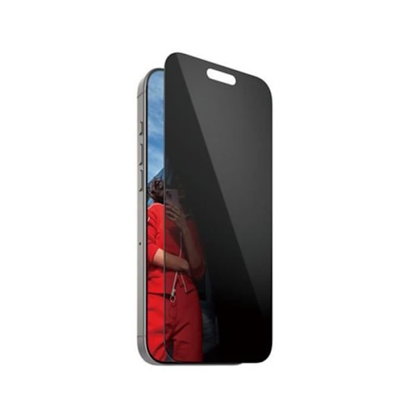 Skärmskydd för iPhone 16 Pro Max UWF med sekretessfilter Panzerglas Transparent Svart Transparent