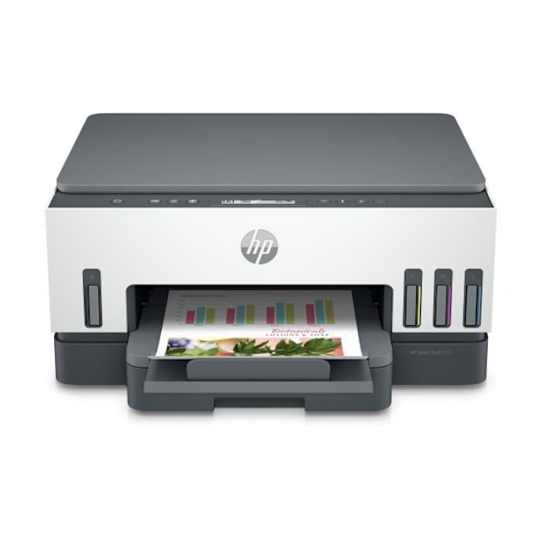 HP Smart Tank 7005 Color Ink Tank All-in-One-skrivare Grå, Vit