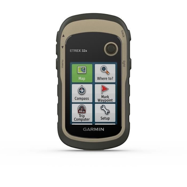 Garmin - eTrex 32x utomhusvandrings-GPS svart och grönt