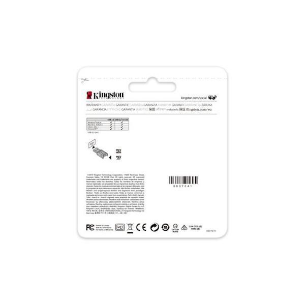 Kortläsare - KINGSTON - MobileLite Plus - UHS-II - microSDHC/SDXC - Kompatibel med UHS-II