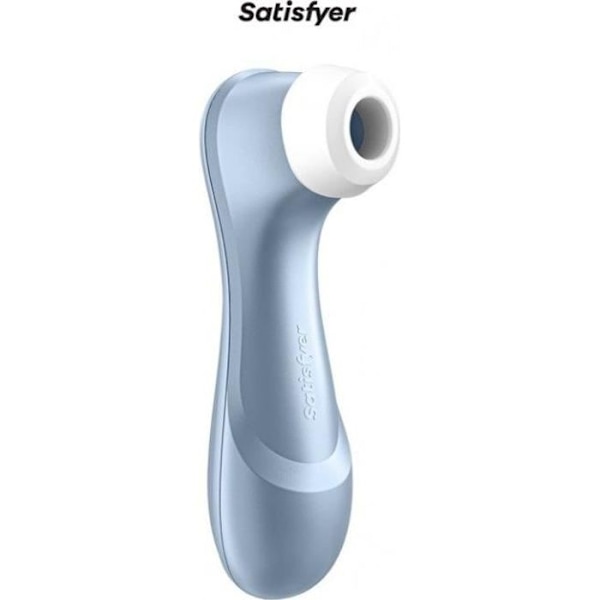 Sexleksak - Satisfyer - Pro 2 - Luftpulsad - 100% vattentät - Blå Blå