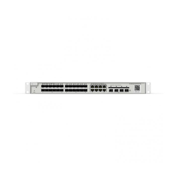 RUIJIE REYEE RG-NBS3200-24SFP/8GT4XS SWITCH BORDKOMMUTATOR 5 PORTAR 10/100 MBPS