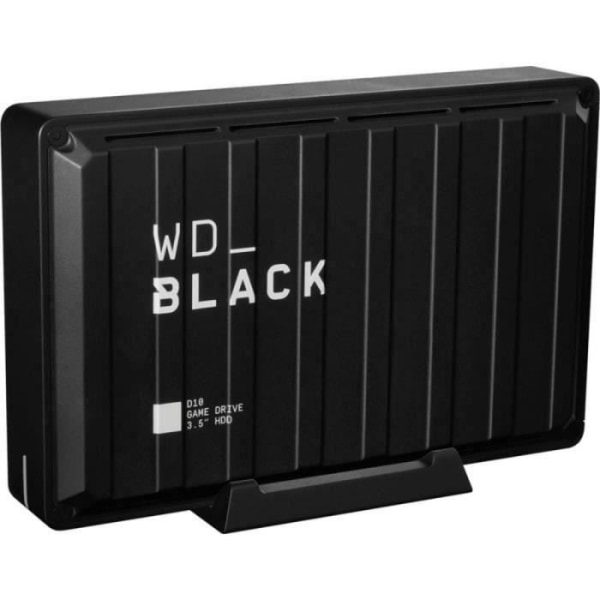 WD_BLACK P10 Game Drive - Extern spelhårddisk - 8TB - PS4 Xbox (WDBA3P0080HBK-EESN)