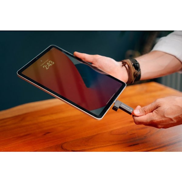USB-minne - VERBATIM - Dual QuickStick - 128Go - USB-A/C 3.2 - Svart