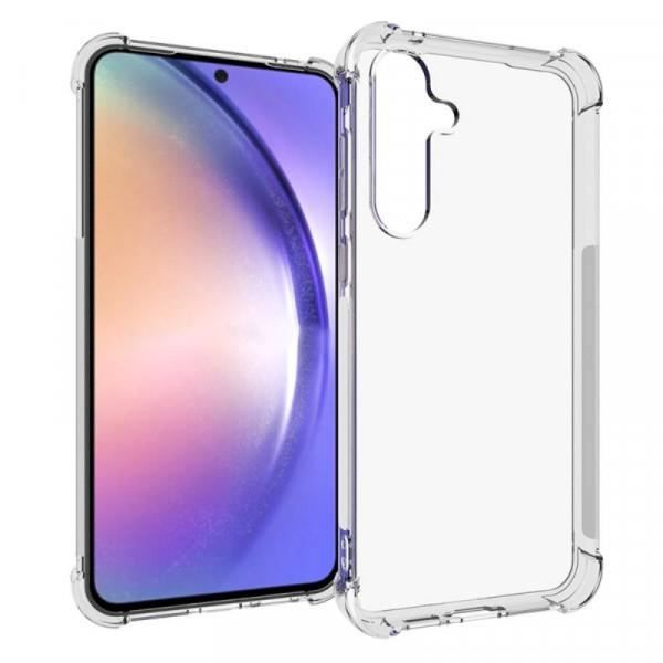 Hölje - Samsung - Galaxy A55 5G - Transparent skal - Optimal skydd - Lufthärlig design Transparent