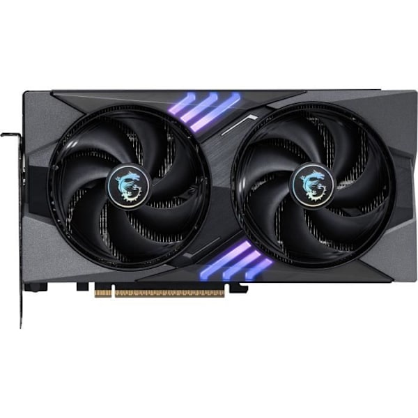 Grafikkort - MSI - GAMING GeForce RTX 5060 TI 16G OC NVIDIA 16 Go GDDR7 Svart