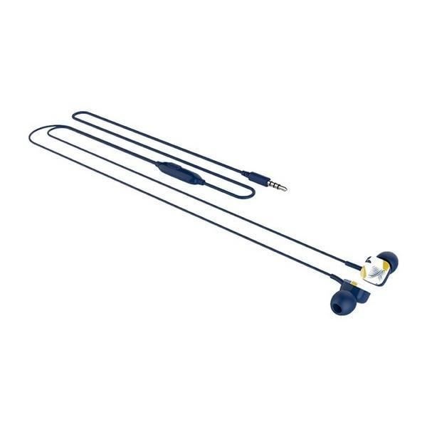 SPC 4603 headset med knapp (3,5 mm) - Gul