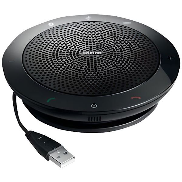 Jabra Speak 510 MS konferenshögtalare - Svart - USB/Bluetooth - 15h batteritid