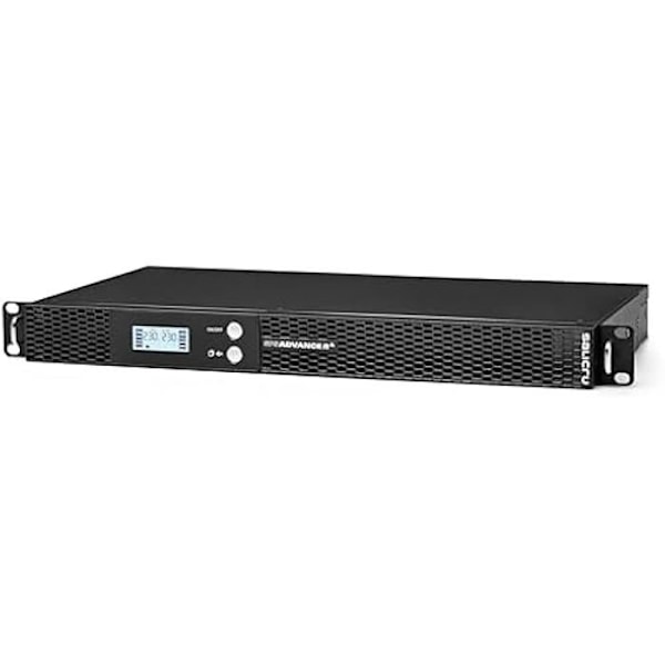 UPS - SALICRU - SPS 750 Advance R2 - 750 VA - Stabilisering AVR - Ren sinusvåg - Rack 1U Svart