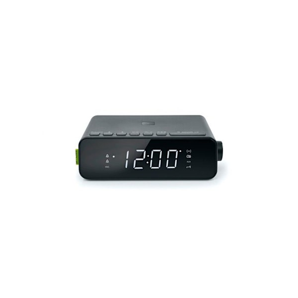 Radio-väckarklocka Muse M-175 WI - MUSE - Väckarklocka - Svart - Vit - Radio - Justerbar belysning av displayen Vit