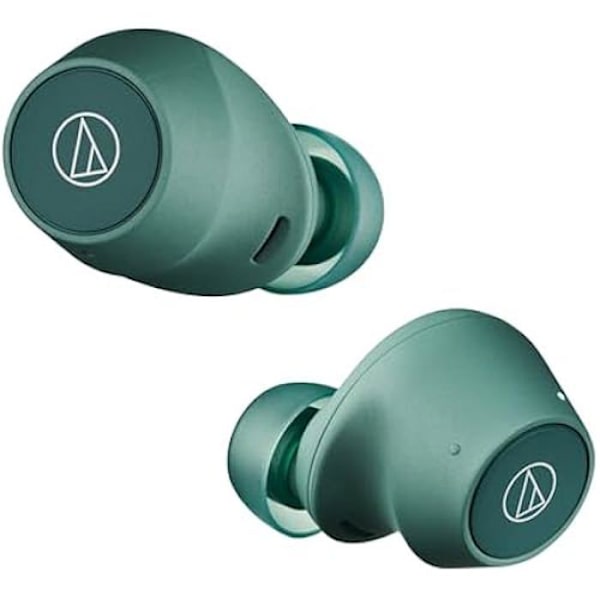Audio-Technica ATH-CKS30TW+ trådlösa hörlurar (grön) Grön