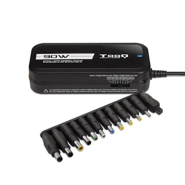 TooQ TQLC-90BS02M, Inomhus, Digital videokamera, Digitalkamera, MP3, Mobiltelefon, Elnät, Överström
