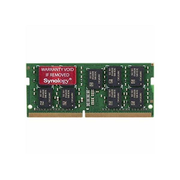 Synology 16GB (1 x 16GB) DDR4 ECC obuffrat SO-DIMM 2666MHz (D4ECSO-2666-16G) - DDR4 PC4-21300 ECC obuffrat SO-DIMM RAM (