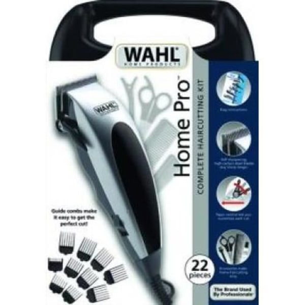 Wahl Homepro, Plast, Kolstål, 4,6 cm Svart