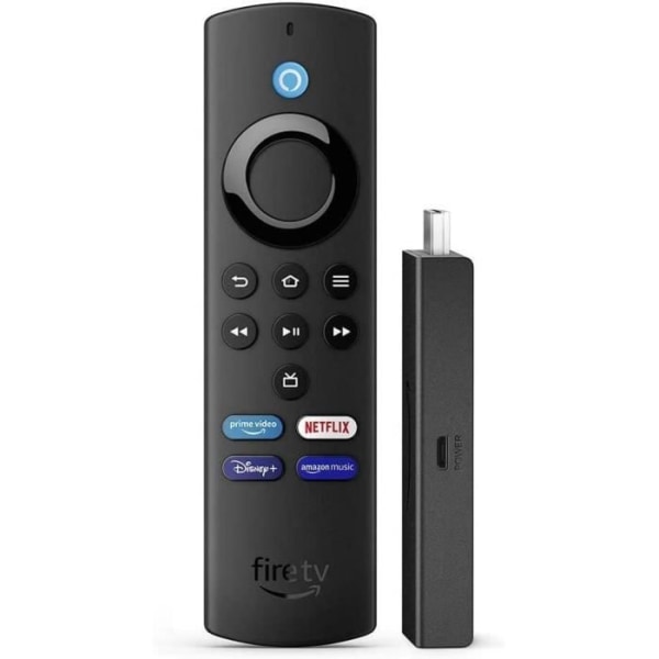 Smart TV Box Amazon Fire TV Stick Lite 2022 Dongle Full HD, 8 GB med WiFi, Bluetooth och röstassistent, HDMI-anslutning,
