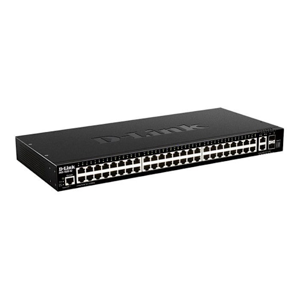NÄTVERK, Switch, Fristående Switch, Switch D-Link Smart 48p.giga Poe 4p Poe+ Funktioner LAN-portar 50N Porttyp Svart
