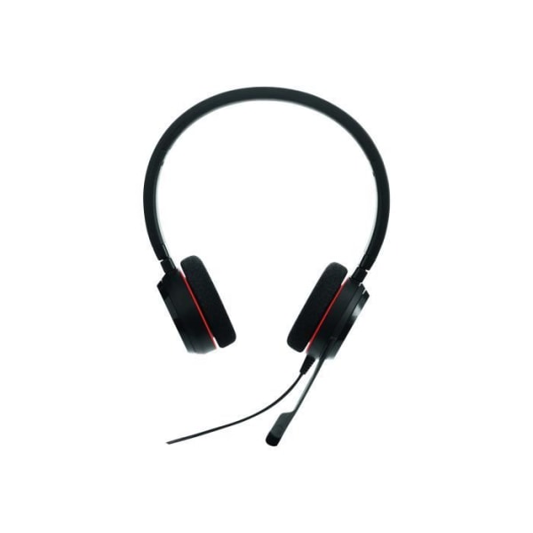 Jabra Evolve 20SE UC Stereo Headset - Professionellt headset med förenklad samtalshantering och imponerande ljud