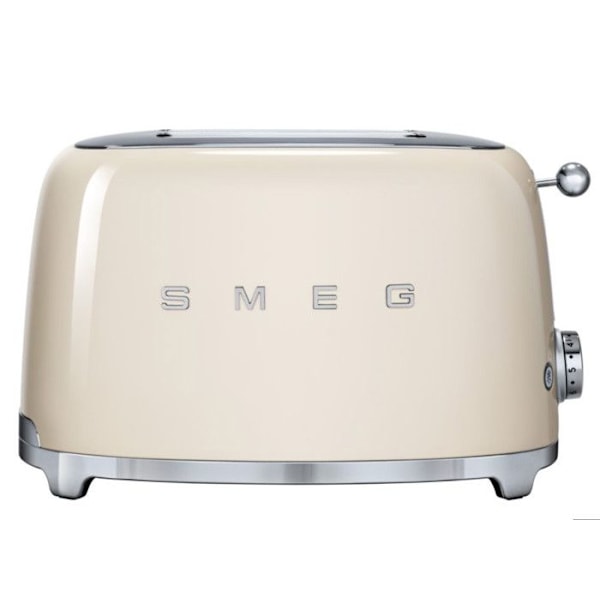 SMEG 2-skiva gräddbrödrost från 50-talet - Automatisk centrering och 6 bryningsnivåer