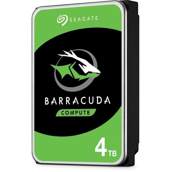 SEAGATE - Intern hårddisk HDD - BarraCuda - 4TB - 5400 rpm - 3,5"