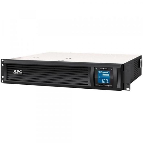 APC APC by Schneider Electric Smart-UPS interaktiv linje UPS - 1,50 kVA / 900 W - 2U Rackmonterbar Svart