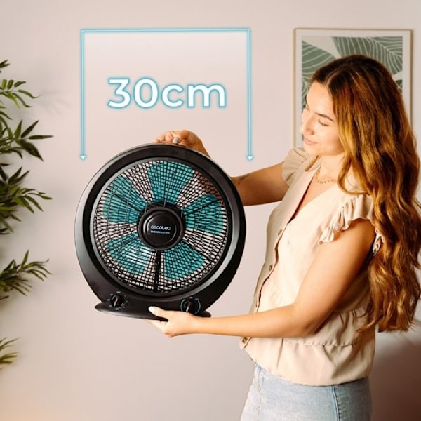 Cecotec Golvfläkt EnergySilence 4500 Power Box Svart Svart