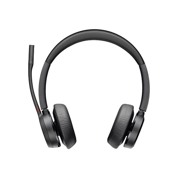 Headset - Bluetooth - trådlöst, trådbundet - USB-C, USB-A via Bluetooth-adapter - HP Inc. - Poly Voyager 4320-M - Headset