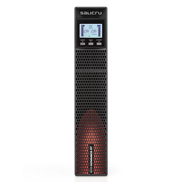 Sai Salicru SPS 800 ADV RT2 800VA Inverter - 720W Rack - Online - Dubbel konvertering