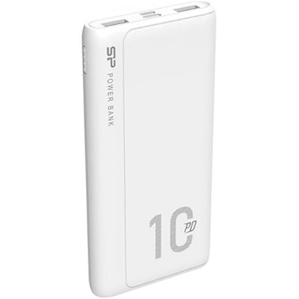 Powerbank - SP SILICON POWER - QP15 - 10000 mAh - QC3.0 + PD - 2xUSB A, 1xMUSB mångfärgad