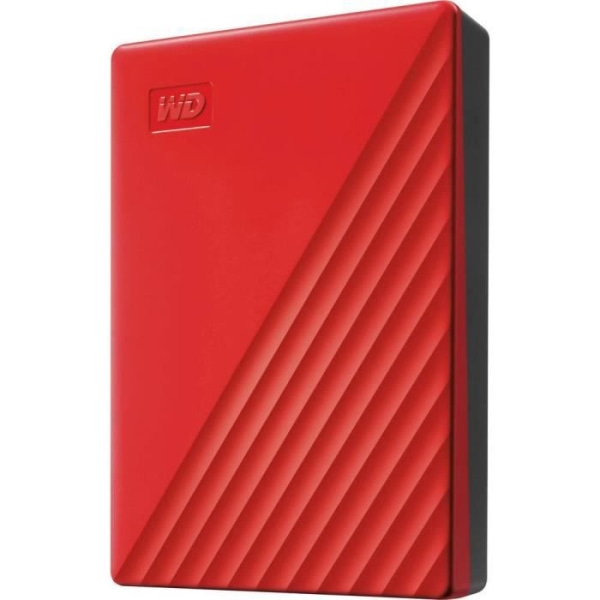 WD My Passport™ 2TB USB 3.2 extern hårddisk Röd