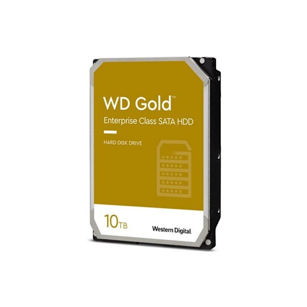 Intern hårddisk - WESTERN DIGITAL - WD Gold - 10TB - 7200 rpm - SATA 6 Gbit/s