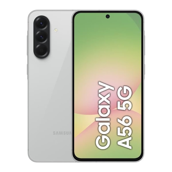 SAMSUNG Galaxy A56 5G Smartphone 256 GB Grå Grå