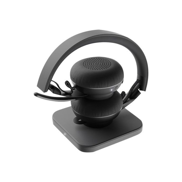 Trådlösa headset - Logitech - Zone Wireless Teams - Svart - Stereo - Aktiv brusreducering
