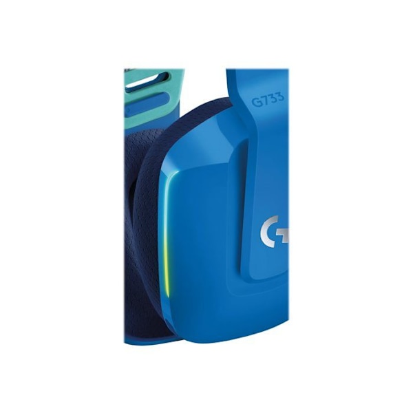 Hörlurar med Mikrofon - Logitech - 981-000943 - Trådbundna - Blå - Volymkontroller
