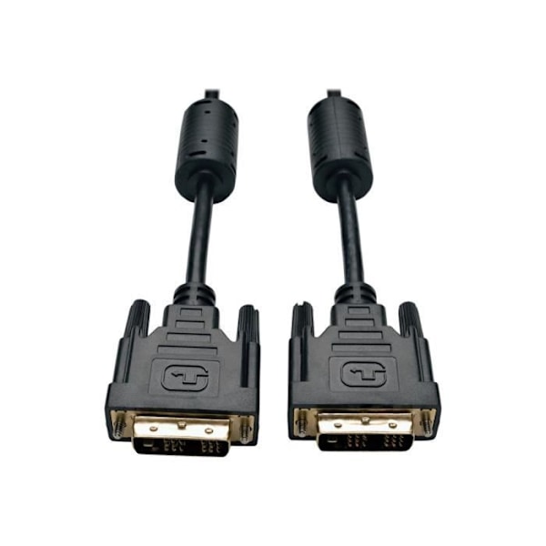 Tripp Lite 6ft DVI Single Link Digital TMDS Monitorkabel DVI-D M-M 6' DVI-kabel DVI-D(M) till DVI-D(M) 1,8 m gjuten