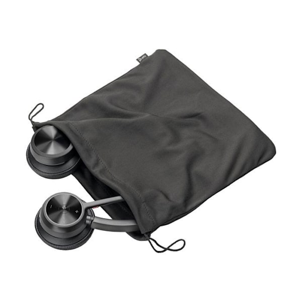 Headset - Bluetooth - trådlöst, trådbundet - USB-C, USB-A via Bluetooth-adapter - HP Inc. - Poly Voyager 4320-M - Headset