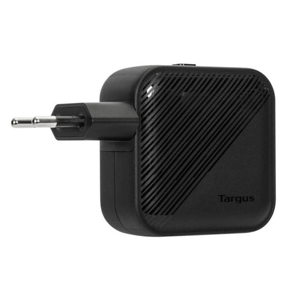Targus APA803GL, inomhus, AC, Svart TARGUS 65W GAN LADDARE ADAPTER LADDARE - MULTI PORT - MED READAPTER är en