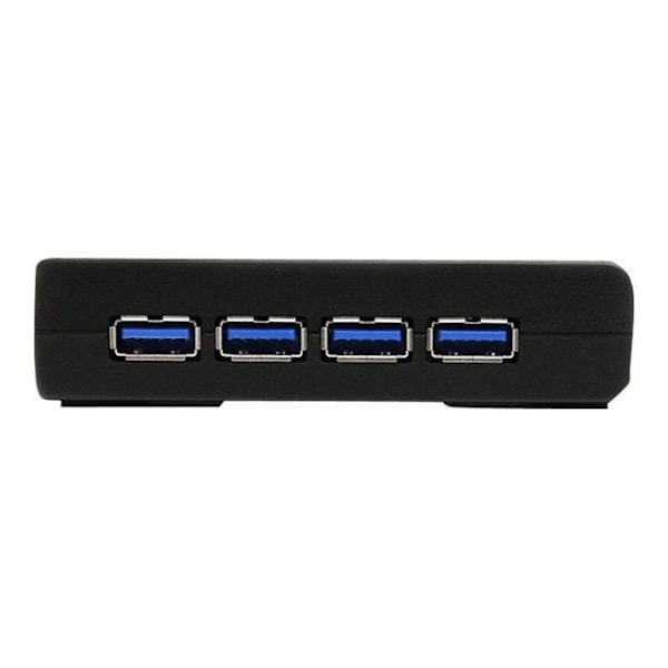 4 Port USB 3.0 Hub - USB Hub - Svart - 4 Port USB 3.0 Hub - SuperSpeed USB Hub - Svart - ST4300USB3EU